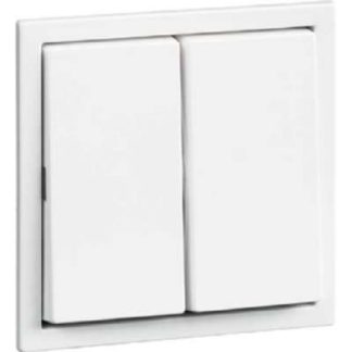 Крышка переключателя/кнопки, белая, D 20.645.02