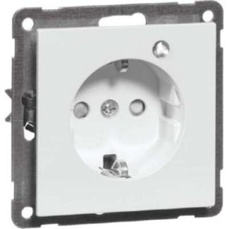 Патрон SCHUKO и 2-контактная лампа 16A 250V - Защитный контакт патрона D 20.6611.21 GLK