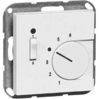 Чисто белая накладка для комнатного термостата - Накладка для выключателя кремово-белого цвета D 20.60...