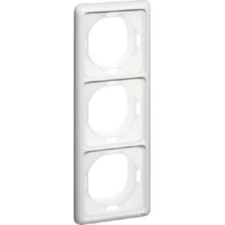 Трехсекционная рамка, чисто белая, горизонтальная/вертикальная - Трехсекционная рамка, белая D 80.673.02 WU