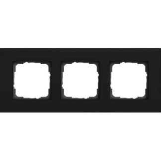 Тройная черная алюминиевая рама (окрашенная) - Тройная черная рама 0213409