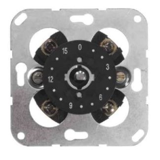 Таймер 16A 250V макс. 120 мин - Механический таймер 0...120 мин, серебристый D 665/120 O.A.