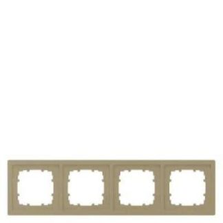 Frame 4x Malt Gold - Frame quadruple gold 5TG1324-0MG