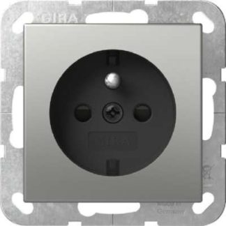 Заземляющий штырь вилки + нержавеющая сталь SH - Розетка вилки из нержавеющей стали 4485600