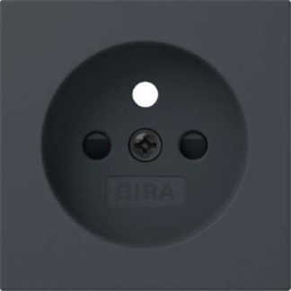 Крышка вилки. Антрацитовый заземляющий контакт SH - Крышка бытовой электропроводки 494528