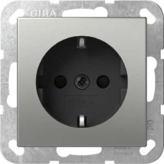Розетка SCHUKO SRK System 55 из нержавеющей стали - защитный контакт розетки 4180600