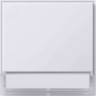 Белый тумблерный переключатель с полем для письма 067666