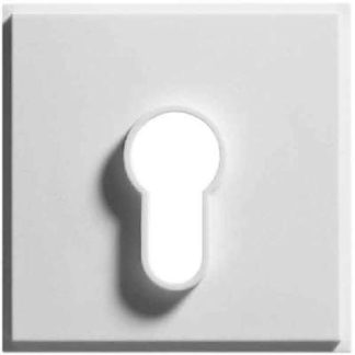 Чехол Central Key Square Pure White TX44 для белых жалюзи 066466