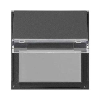 Шарнирная центральная пластина из антрацита с полем для письма, TX44 068067