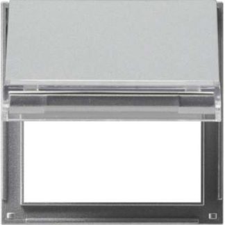 Центральная пластина, откидная, алюминиевая, с полем для маркировки, TX44 - Рамка крышки адаптера 068065