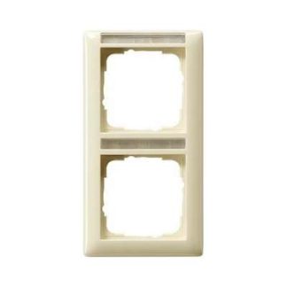 Двойная рамка cws-gl с полем для письма - Двухцветная рамка кремового и белого цвета 110201