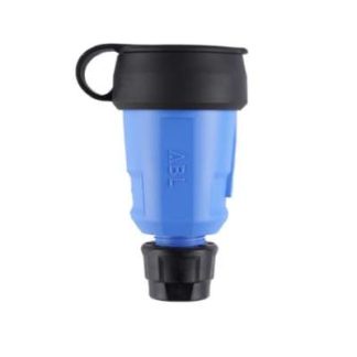 Технологически усовершенствованная муфта 1580 SK BS MD bl - разъем Schuko, пластик, синий, 1000...