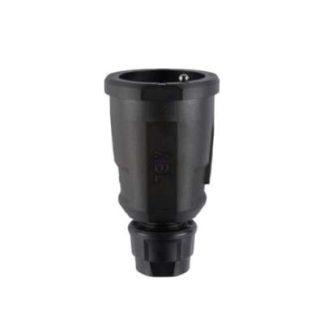 Высокотехнологичная муфта 1580 F/B BS sw - разъем Schuko, пластик, черный 100000088
