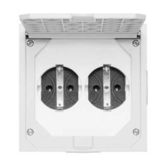 Розетка EB 2f-Sk BS/2xM20 - Панельная розетка с разъемом 1632490