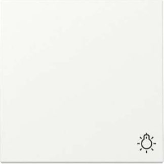 Декоративная накладка на переключатель/кнопку Rocker Symbol, ярко-белый матовый цвет, артикул 328527