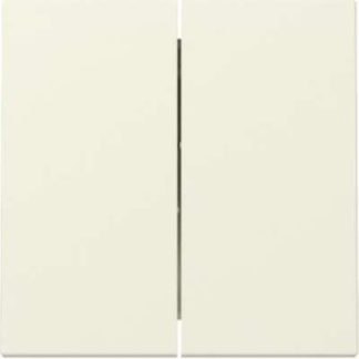 Накладка на переключатель/кнопку Rocker 2f кремово-белого цвета 329501