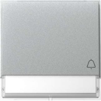 Звонок с символом переключателя F, алюминий - Крышка переключателя/кнопки 367365