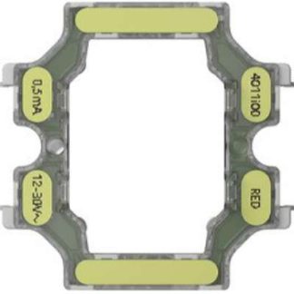Светодиодный осветительный элемент T4 0,5 мА красный, аксессуары - Освещение импульсных устройств 37...