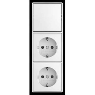 Комбинированный выключатель/розетка 2601/6/20/2 EAPBJ524