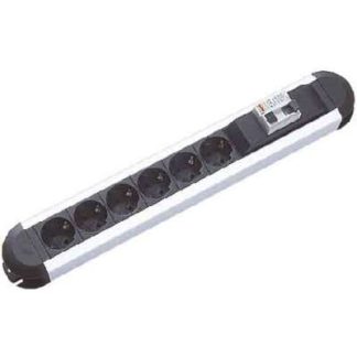 6-розеточный удлинитель с дифференциальным автоматическим выключателем 331.035