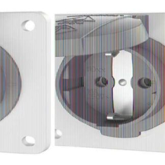 Розетка SCHUKO красная 16A2p+E 230 В, IP54 - панельная розетка с разъемом 11013F