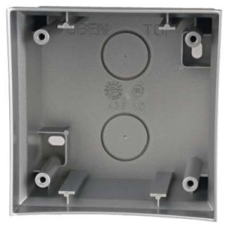 Корпус для поверхностного монтажа, серебристый, для таймера/минитроника 1002223