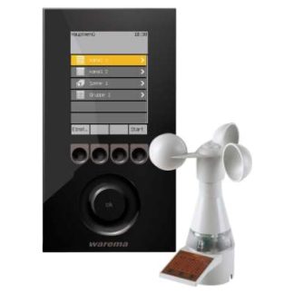 Одноканальный переключатель Wisotronic UP со встроенной метеостанцией — встраиваемый пульт управления рольставнями 1002841