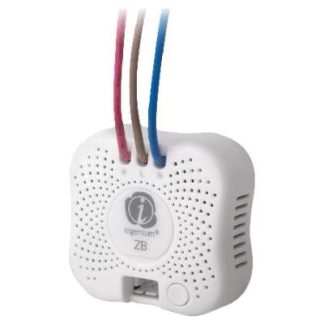 Коммутационный модуль ZigBee с кабелем N, максимальная мощность 300 Вт - белая кнопка MM47808