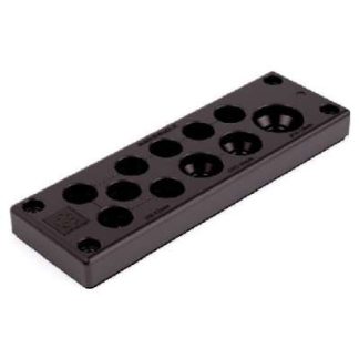 Многокабельный кабельный ввод, версия 2 - сальниковая пластина для шкафа Skintop #52220085