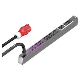 Базовый распределительный щит 16А/3П - Черный удлинитель с розетками DK 7979.132