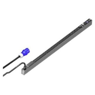 Распределительный щит с измерительным устройством 16A/1P - Черный удлинитель с розетками DK 7979.215