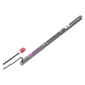 Управление осуществляется с помощью блока распределения питания PDU 32A/3P - Черный удлинитель с розетками DK 7979.437