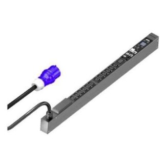 Измеренный PDU плюс 16A/1P - Черный удлинитель с розетками DK 7979.510