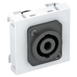 Speakon Bu m. Мультимедийный носитель — базовый элемент с центральной крышкой MTG-SON S RW1