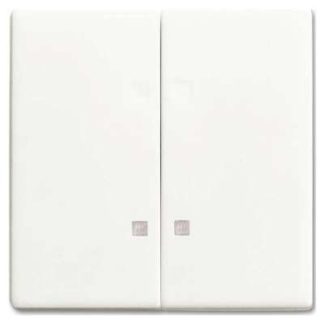 Накладка на белый переключатель/кнопку Studio Rocker Matte White 1785 K-884