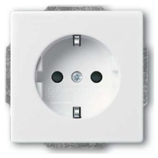 Вставка розетки SCHUKO studio белая - Розетка ( 2300 EUCB-84