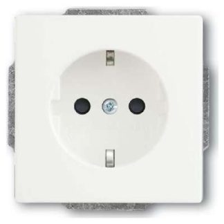 Вставка розетки SCHUKO studio белая матовая - Розетка ( 2300 EUCB-884