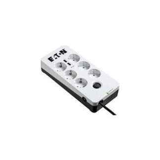 Защитный бокс Üschutz 6xSCHUKO+USB - Серая розетка PB6UD