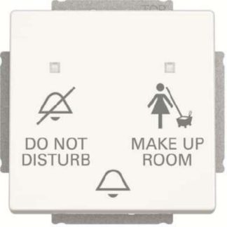 Белая кнопка дверного звонка для студии, 24 В - Кнопка-переключатель 2029/12 UC-884