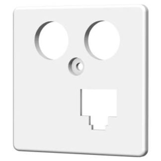 Центральная плата LAN/LAN 50x50 мм RWS - многофункциональная вставка/крышка для подключения данных. HAX...