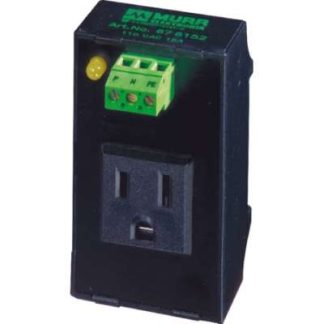 Накладка Modlink MSVD USA Socket с желтым светодиодом 676166