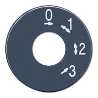 Поворотная ручка переключателя - крышка переключателя уровня, черная SKS 1101-4