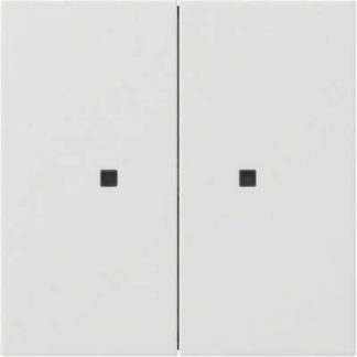 Двухпозиционный тумблерный переключатель S3000 без маркировки - Защитная накладка для переключателя кремово-белого цвета...