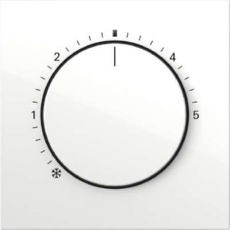 Крышка для поверхностного выключателя - Кремово-белая крышка термостата 2702112