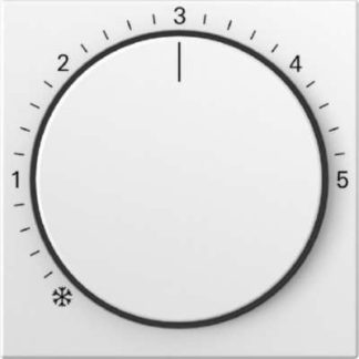 Чисто белая отделка - Кремово-белая крышка термостата 270627