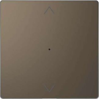 Накладка на жалюзи Rocker moccamet с односторонними стрелками вверх/вниз, бронзовая, MEG5215...