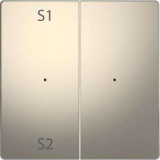 Переключатель-качелька для кнопочного модуля, 2-позиционный, сцена 1/2, пустой, Nimet, MEG5226-6050