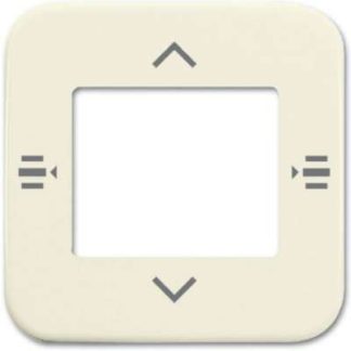 Центральный белый циферблат, 7-секционный KNX - Пластина 6108/61-212