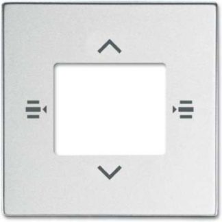 Центральный дисковый тормоз KNX из алюминия серебристого цвета, 7 секций - Пластина 6108/61-83