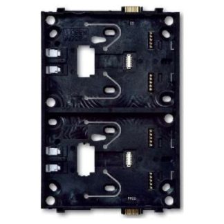 Базовый комплект из 2 черных корпусов - Встраиваемая подставка для KNX 6346/... система домашней автоматизации